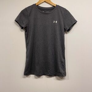 **$5 SALE** Under Armour Grey Crew New Workout T-Shirt Size Small
